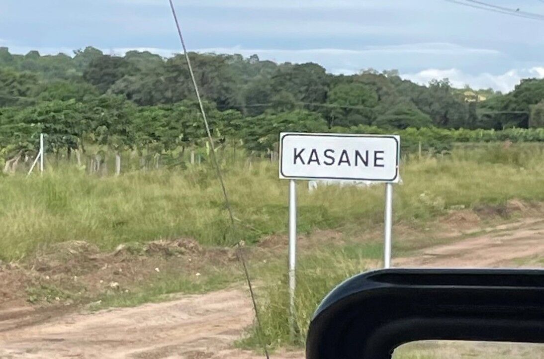 Trayecto de Nata a Kasane