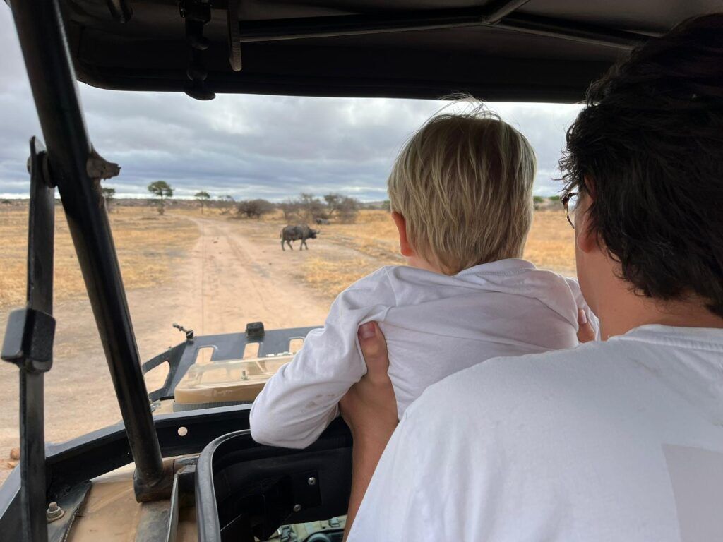 Safari con niños en Kenia 