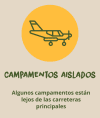 Una avioneta permite llegar a campamentos remotos de Botsuana, alejados de las carreteras principales.