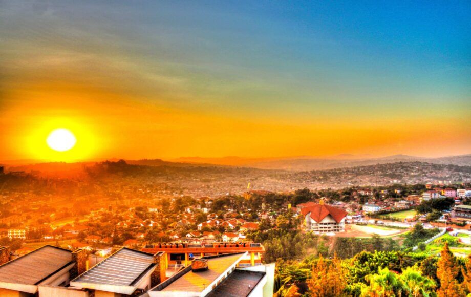 Atardecer en Kampala