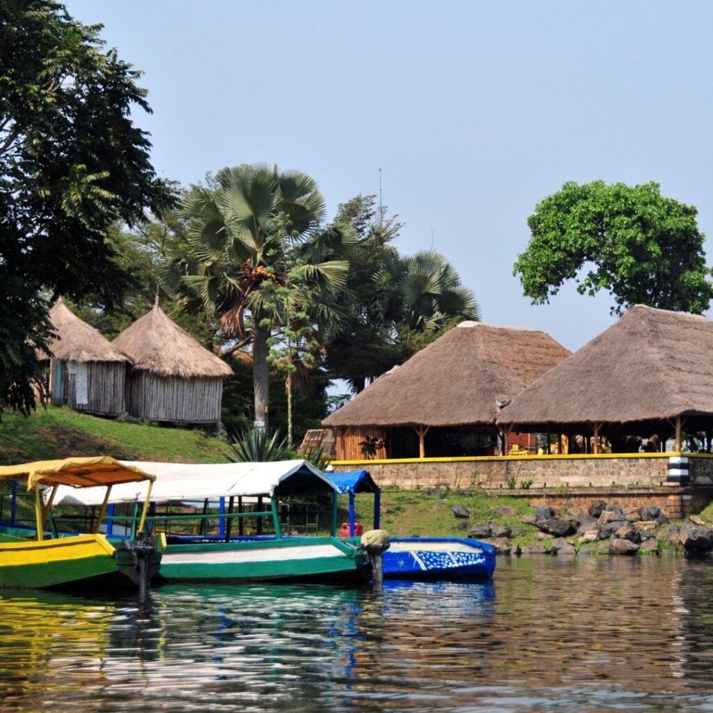 Safari en barco en Uganda