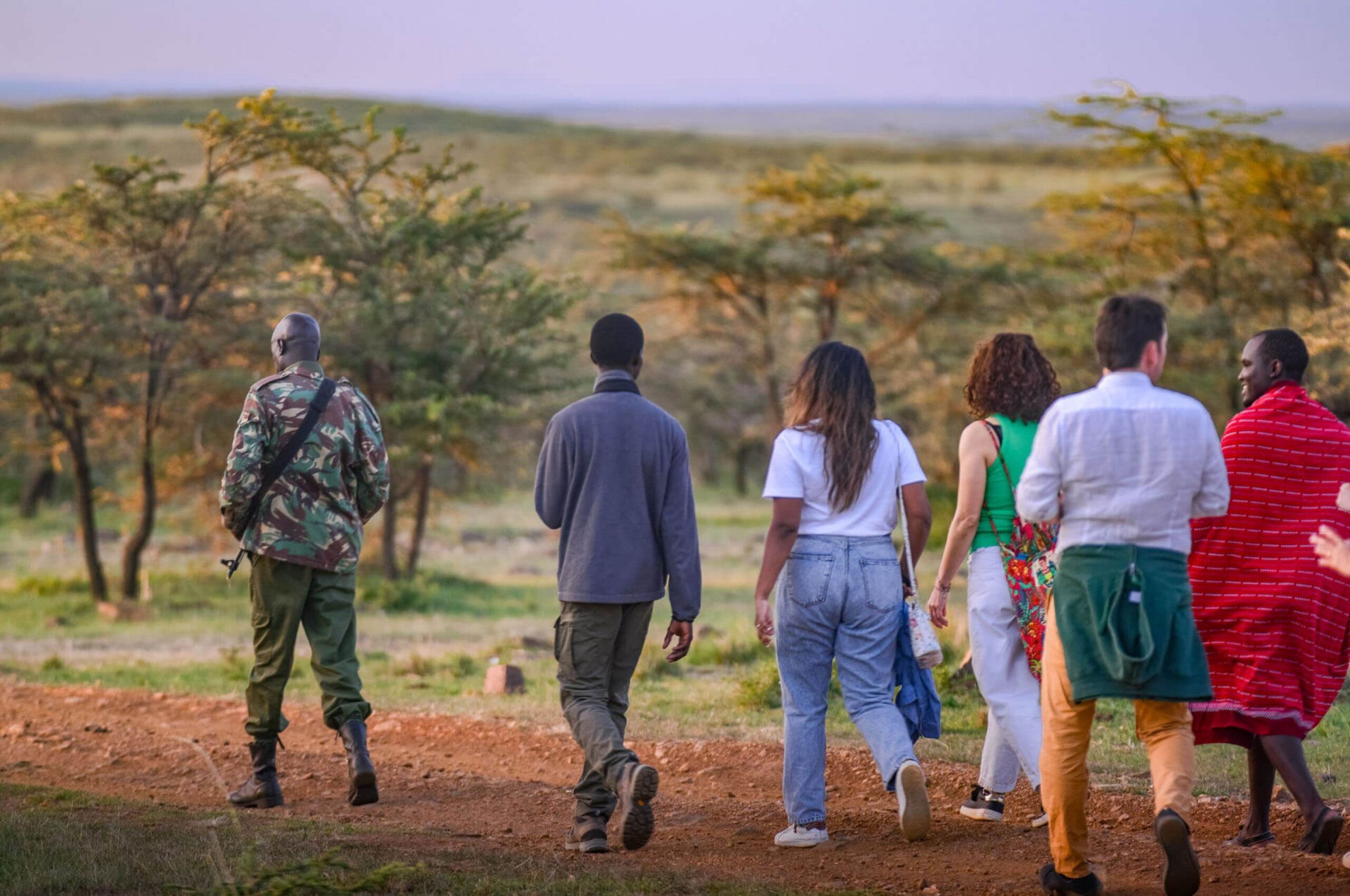 Safari a pie en Zebra Plains