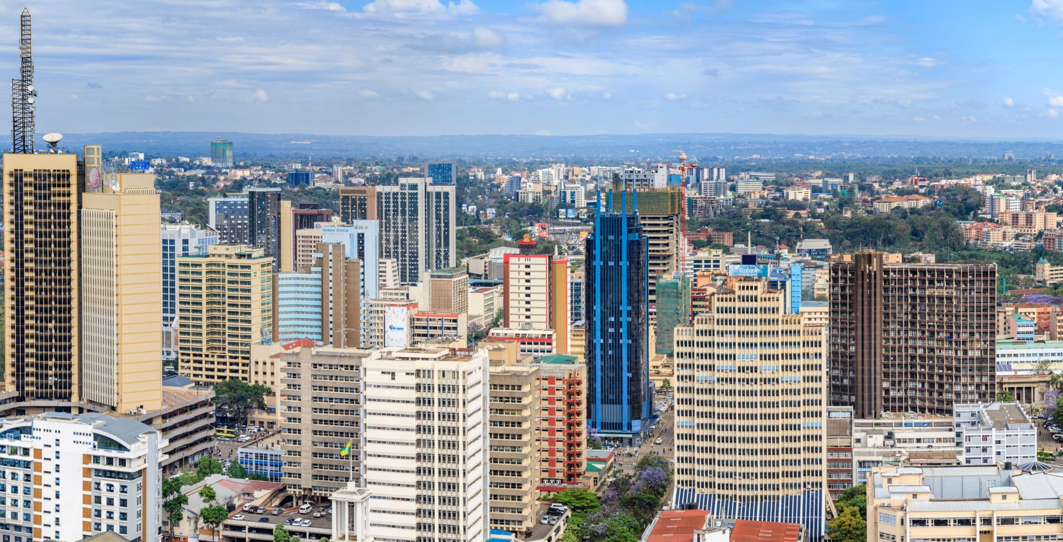 Llegada al Aeropuerto Internacional Jomo Kenyatta en Nairobi