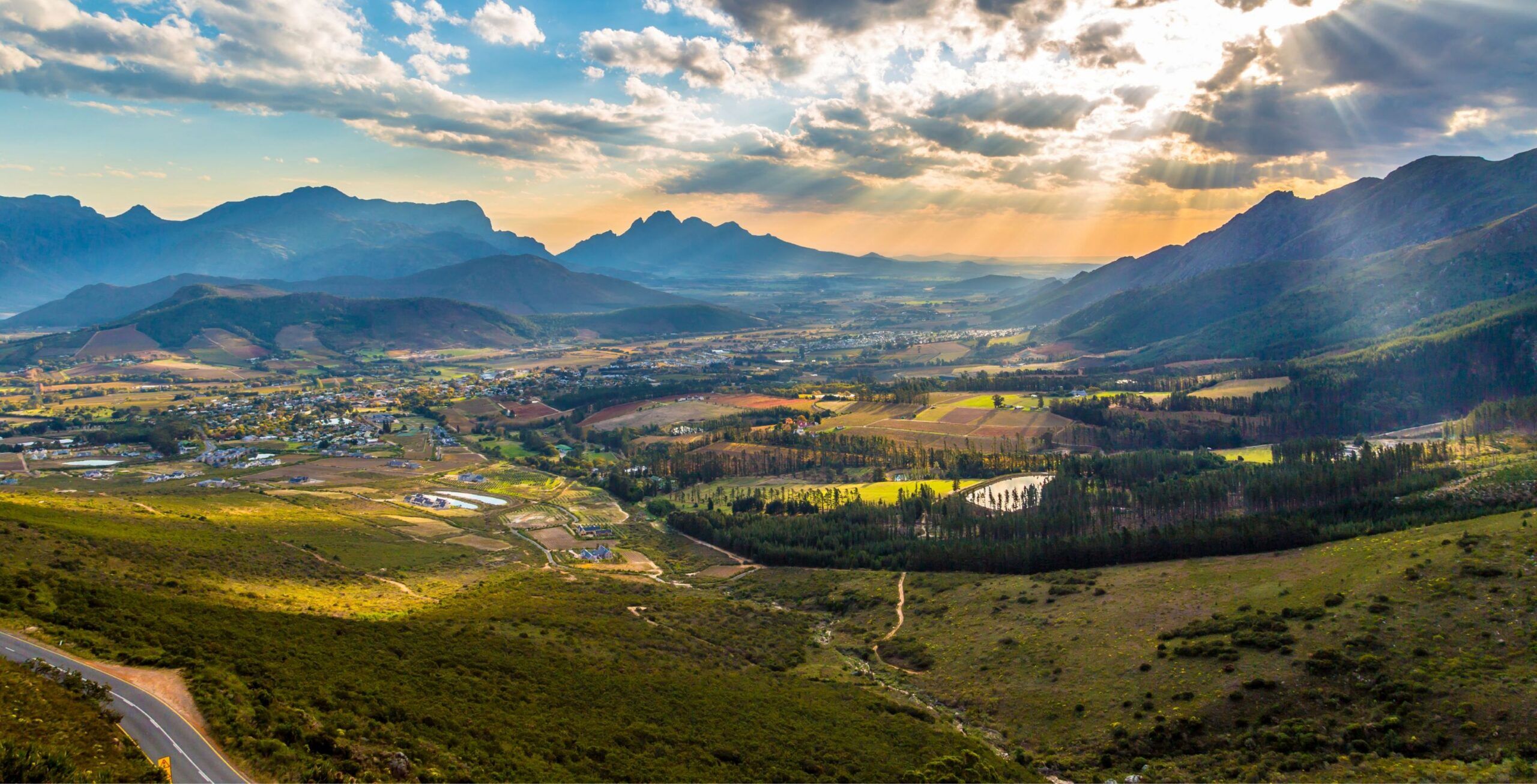 Trayecto de Hermanus a Franschhoek